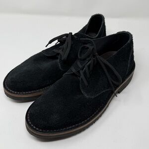 Jim Green Black Suede Men's Size 9.5 Shoellie w/ Lugged sole? EUC RARE